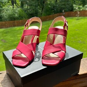 Liverpool Paramount Leather Slingback Sandals size 8.5, Pink